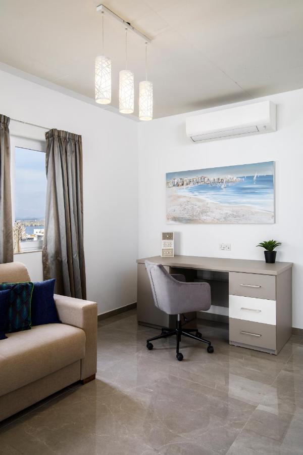 Hilltop Apartments - Stylish Comfort Living Close To The Sea, Bugibba San Pawl il-Baħar Zewnętrze zdjęcie