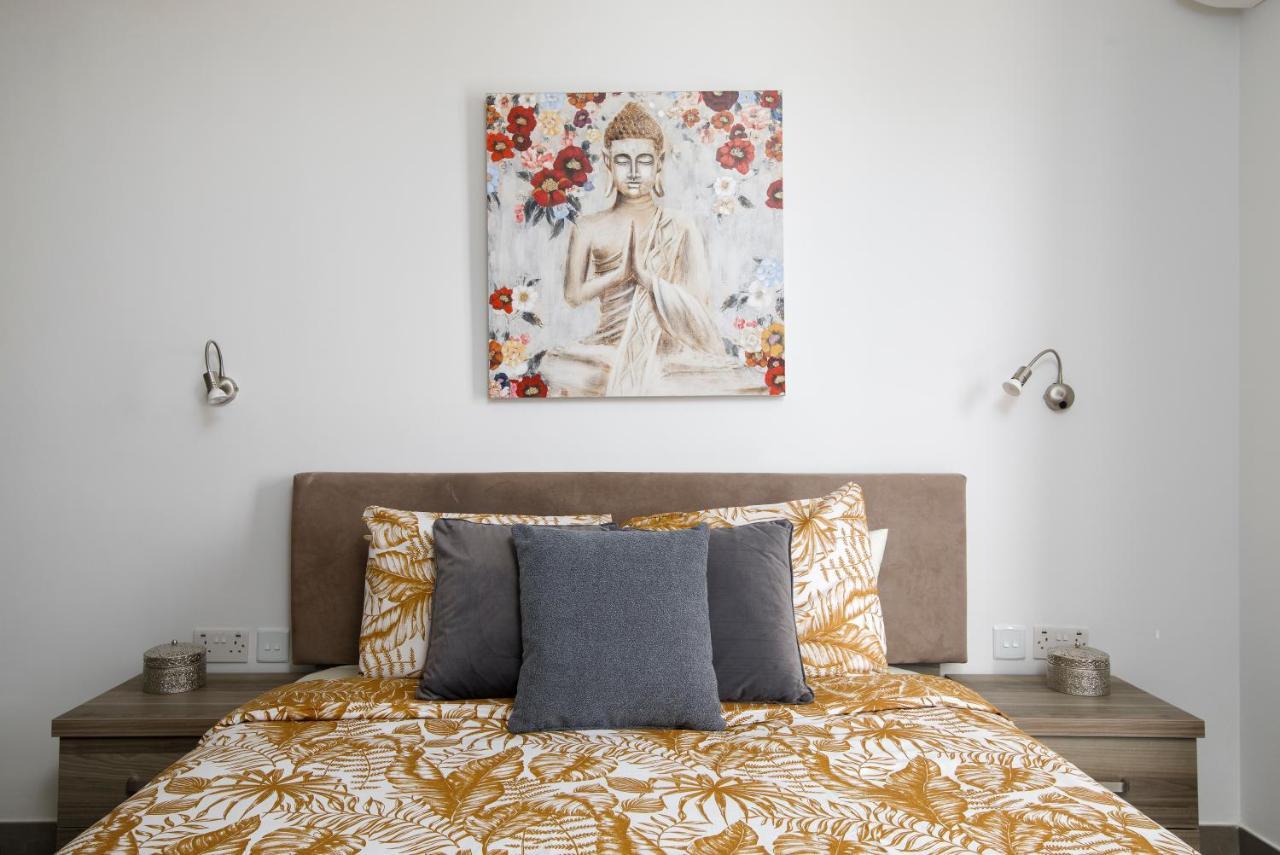 Hilltop Apartments - Stylish Comfort Living Close To The Sea, Bugibba San Pawl il-Baħar Zewnętrze zdjęcie