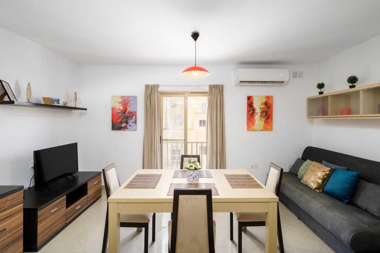 Hilltop Apartments - Stylish Comfort Living Close To The Sea, Bugibba San Pawl il-Baħar Zewnętrze zdjęcie