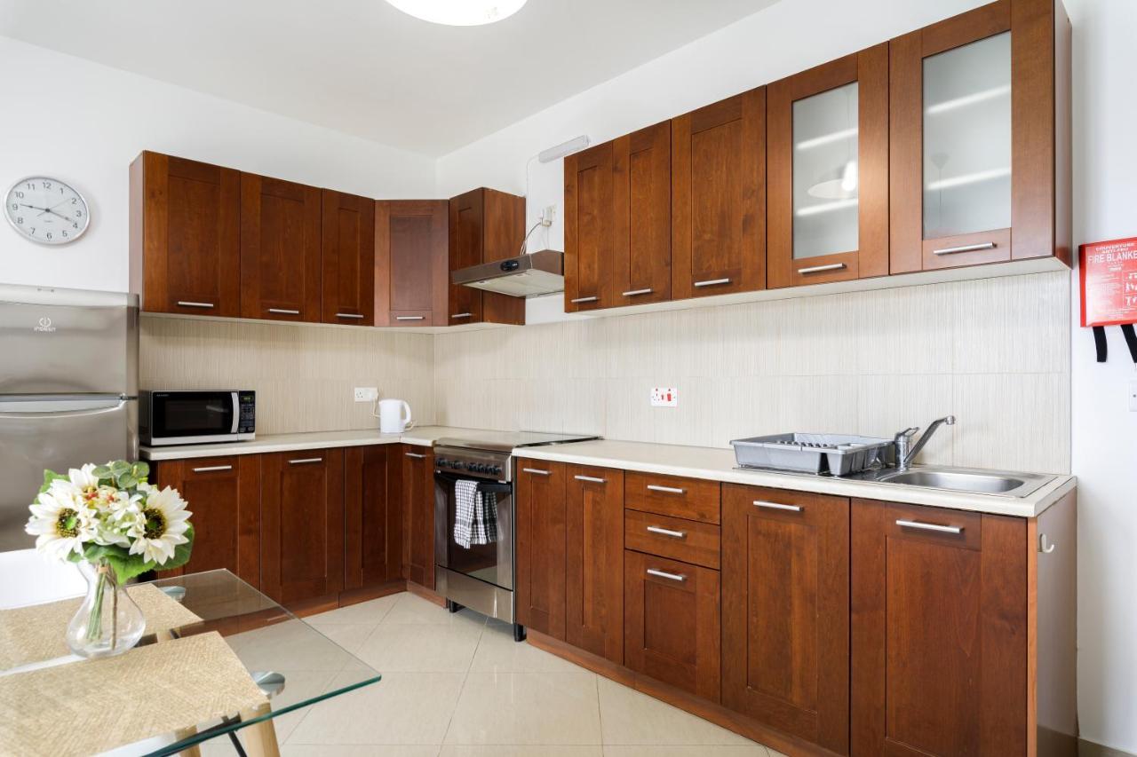 Hilltop Apartments - Stylish Comfort Living Close To The Sea, Bugibba San Pawl il-Baħar Zewnętrze zdjęcie